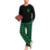 Black Green Grid