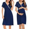 Short Sleeve Navy Blue