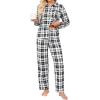 Black and Grey Plaid