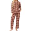 Brown White Plaid