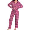 Pink Brown Plaid