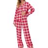 Rose Red Plaid