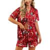 Santa’s Red Festive Print