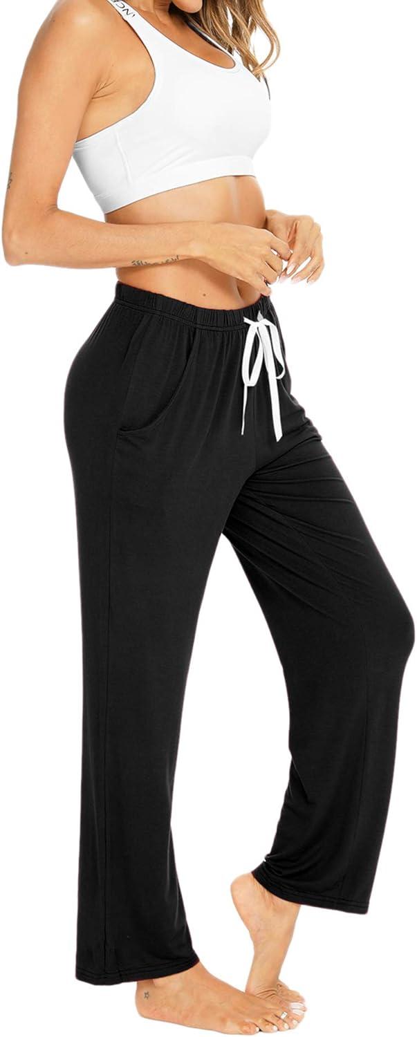 imageSWOMOG Women 100 Cotton Pajama Pants