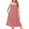 Rose Red Floral