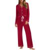 Wine Red-two Pockets