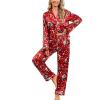Santa’s Red Festive Print