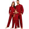Red With Black Grid