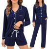 Long Sleeve Navy Blue