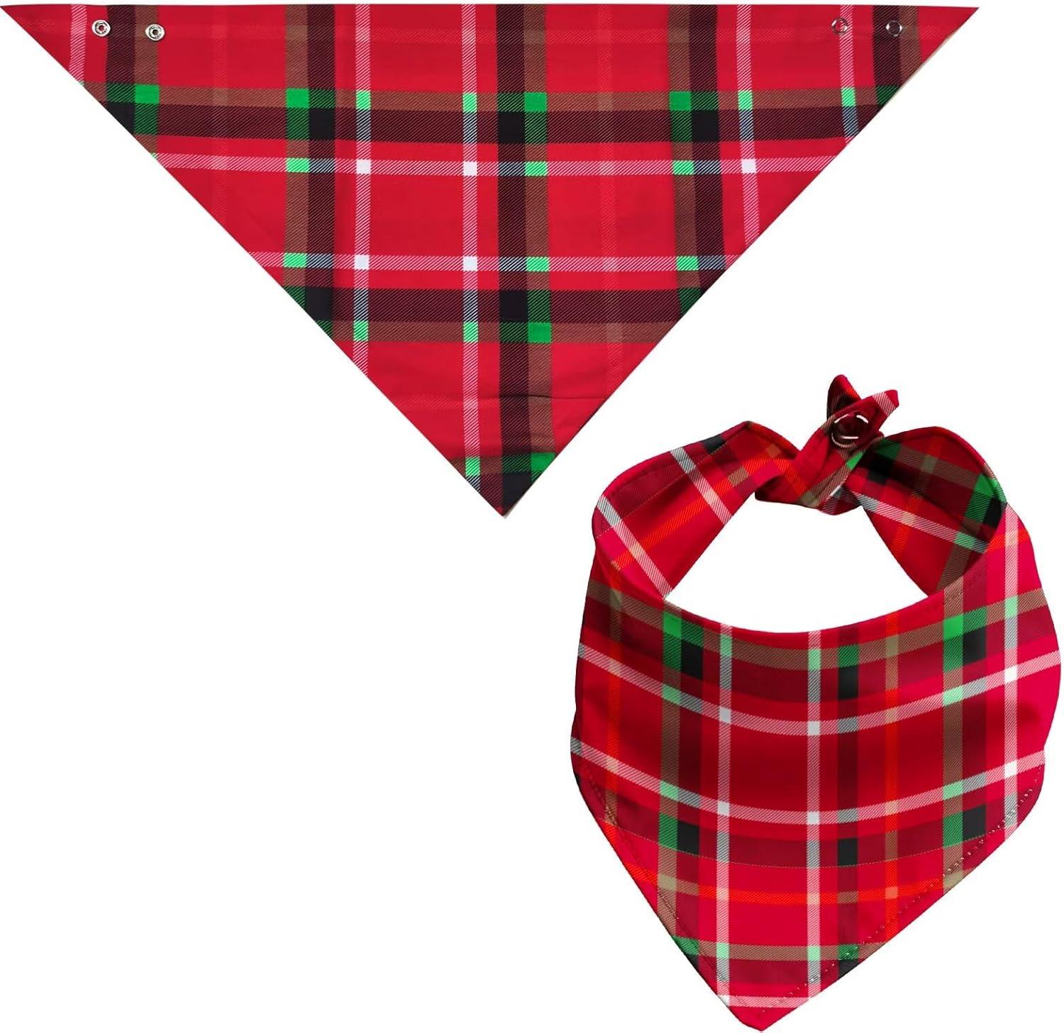 imageSWOMOG Family Christmas Matching Pajamas Sets Long Sleeve Pjs Holiday Sleepwear Women Men Soft Loungewear SetRed Green Plaid