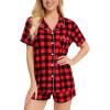 Christmas Red Black Plaid