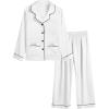 2pcs-long Sleeve White