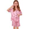 2pcs-short Sleeve Leopard