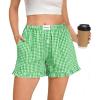 Green White Plaid