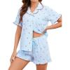 Blue Plaid Cherry