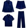 4pcs-navy Blue