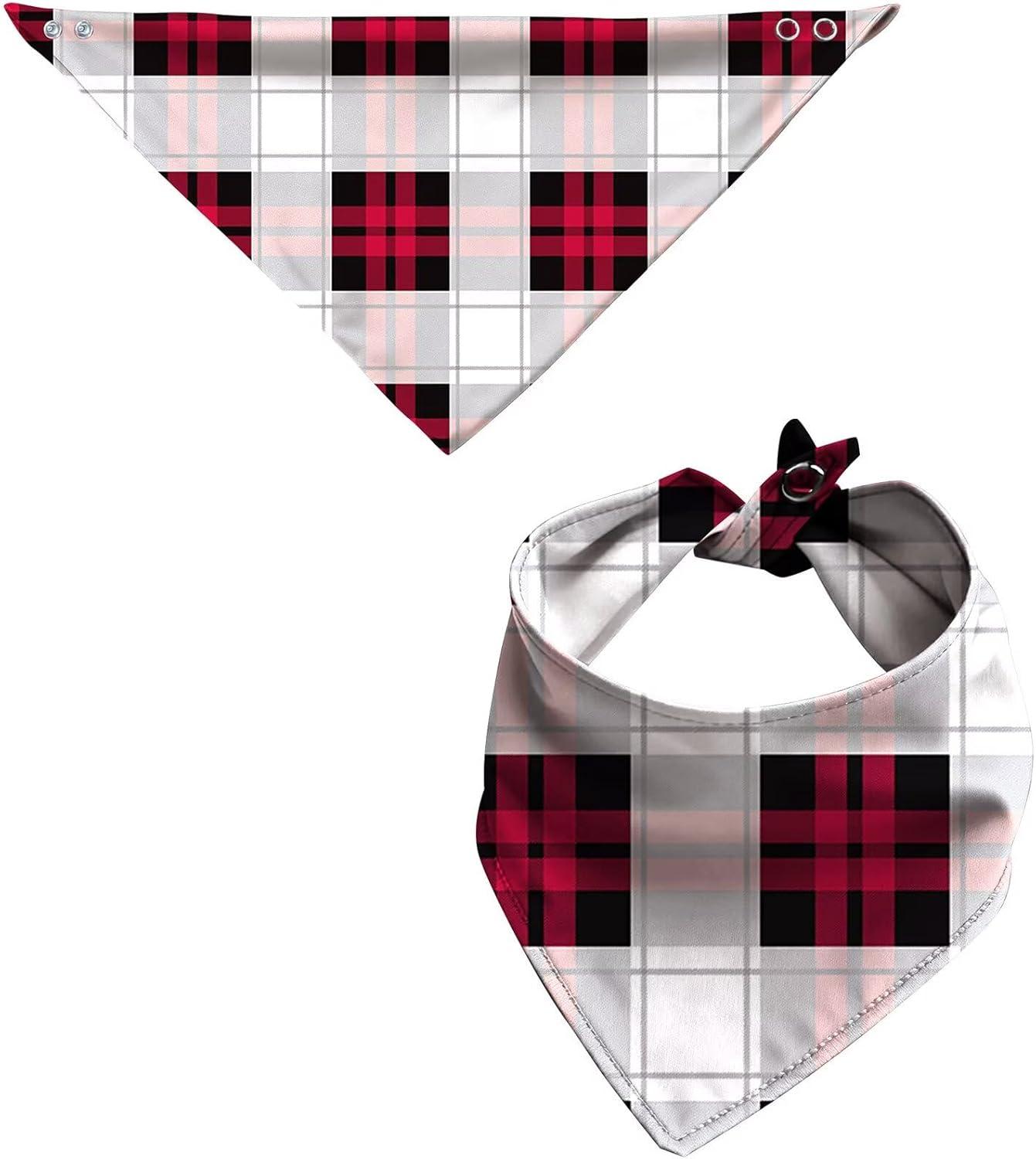 imageSWOMOG Adult Christmas Pajamas Buffalo Plaid Pajama Pants with Pockets Long Sleeve Tops for Couples amp FamilyDeep Grey