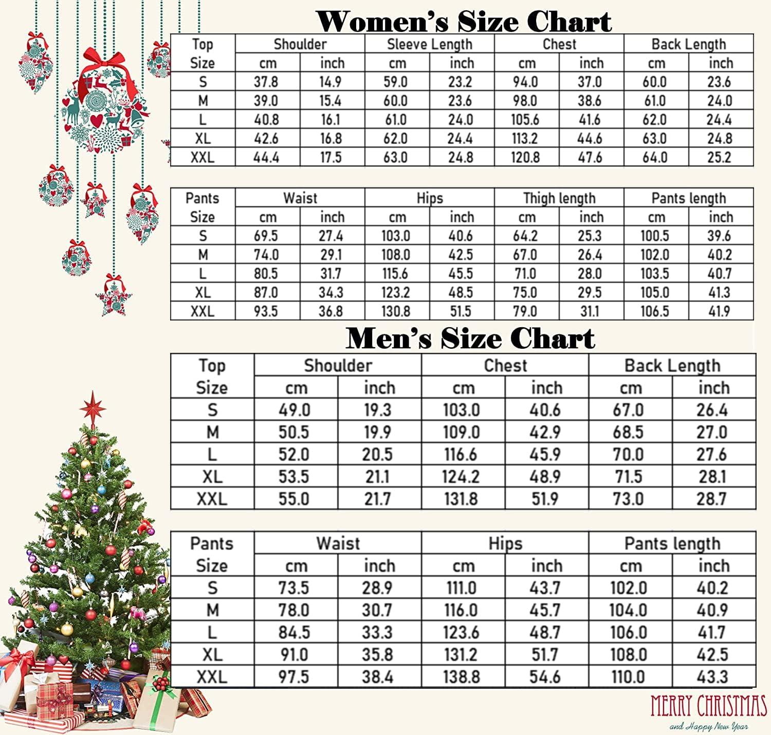 imageSWOMOG Adult Christmas Pajamas Buffalo Plaid Pajama Pants with Pockets Long Sleeve Tops for Couples amp FamilyXmas Reindeerplaid