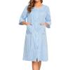 Striped Lightblue