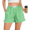 Green White Plaid