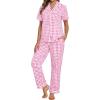 Pink&white Plaid