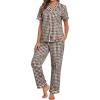 Brown&white Plaid
