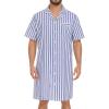 Classic Blue & White Stripe