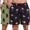 Army Green Bigfoot / Pink Flamingos