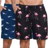 Blue Shark / Pink Flamingos