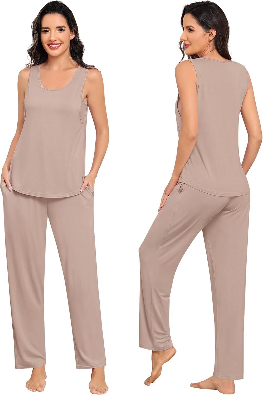 imageSWOMOG Women Maternity Nursing Robe Set 3 PCS Labor Delivery Breastfeeding Pajama Postpartum Pjs for Hospital PregnancyLight Brown