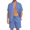 Blue White Stripes