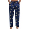 Navy Blue Leopard