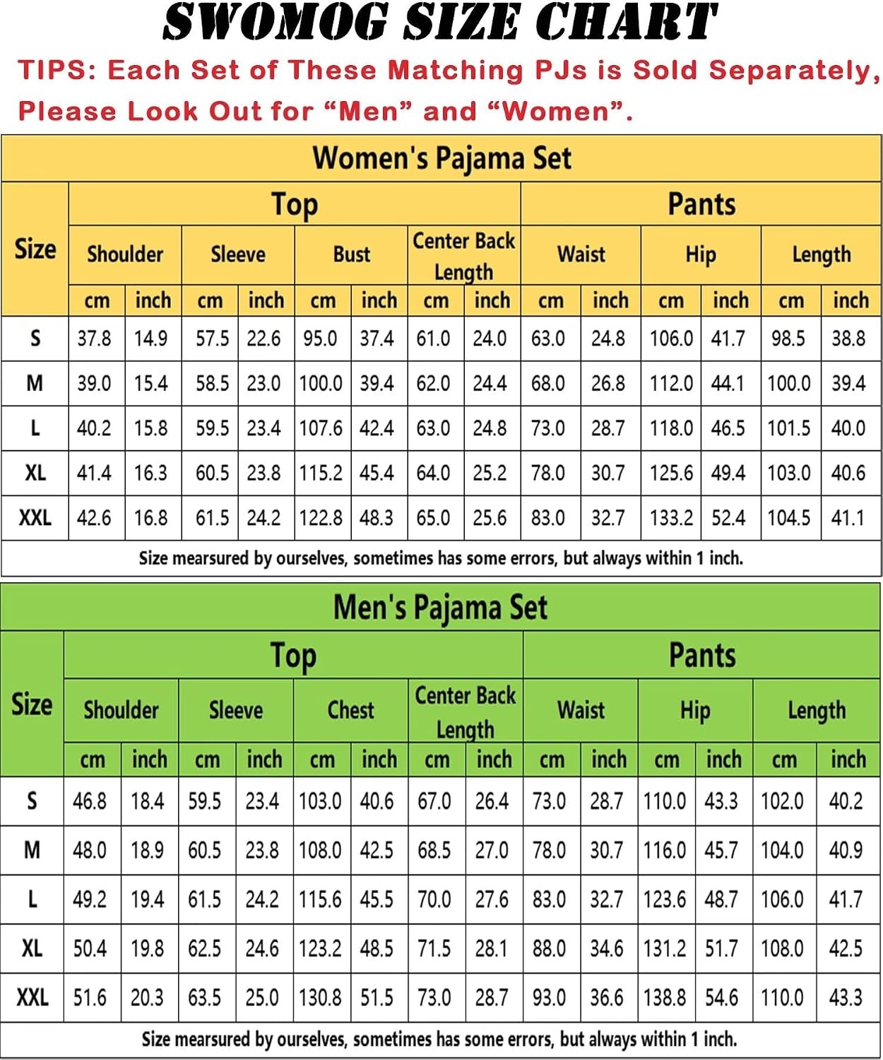 image:imageSWOMOG Christmas Pajamas Set for Couples Long Sleeve Sleepwear Women amp Men Matching Pjs Set Loungewear SetDeep Green Solid Top