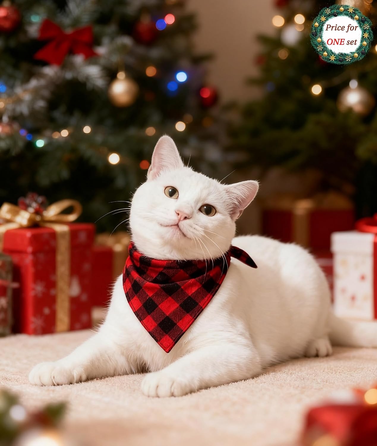 image:imageSWOMOG Matching Family Christmas Pajamas Set Modal Long Sleeve ButtonDown Sleepwear Family Festival Party Xmas PJs SetsRed With Black Grid