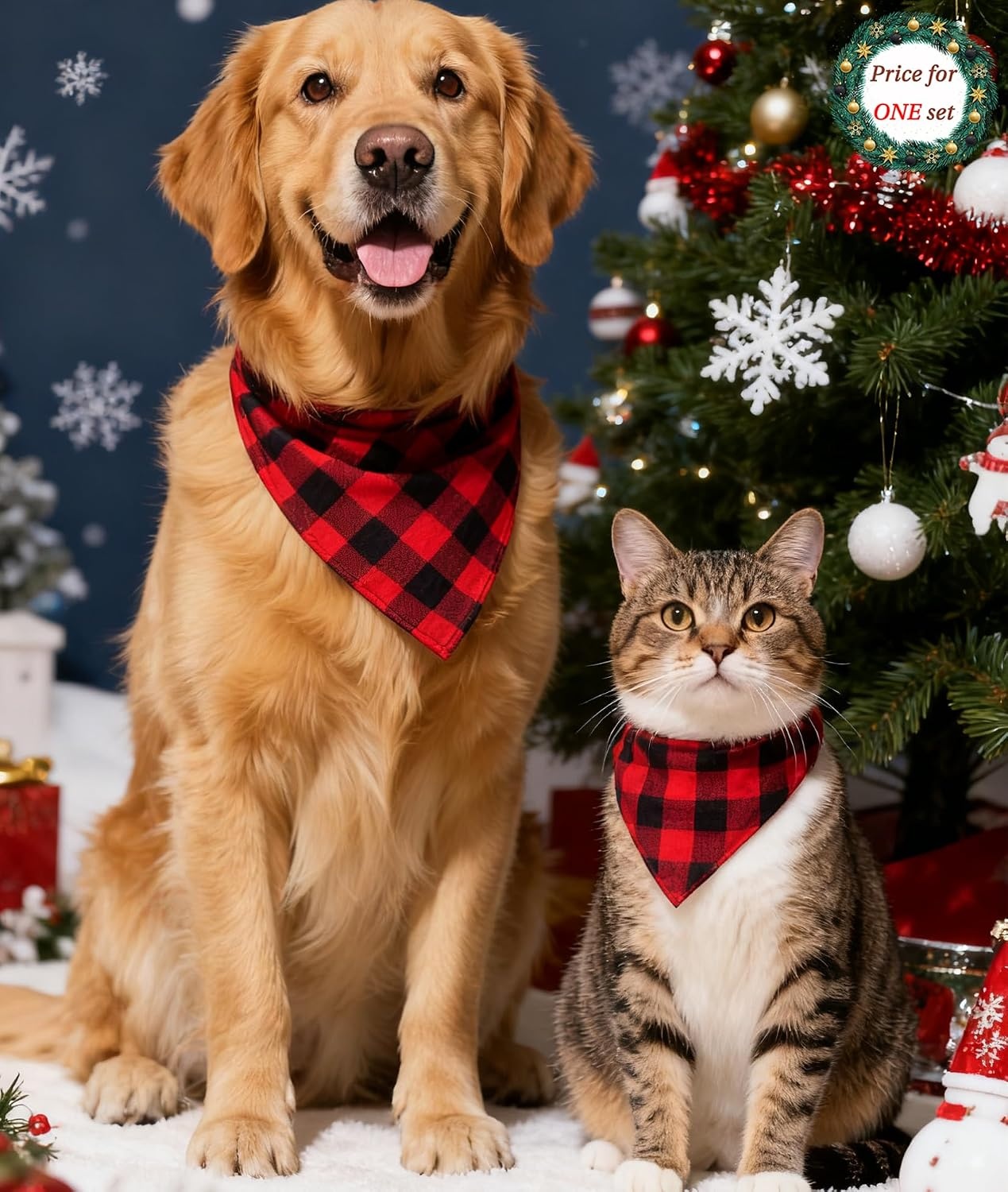 image:imageSWOMOG Matching Family Christmas Pajamas Set Modal Long Sleeve ButtonDown Sleepwear Family Festival Party Xmas PJs SetsRed With Black Grid