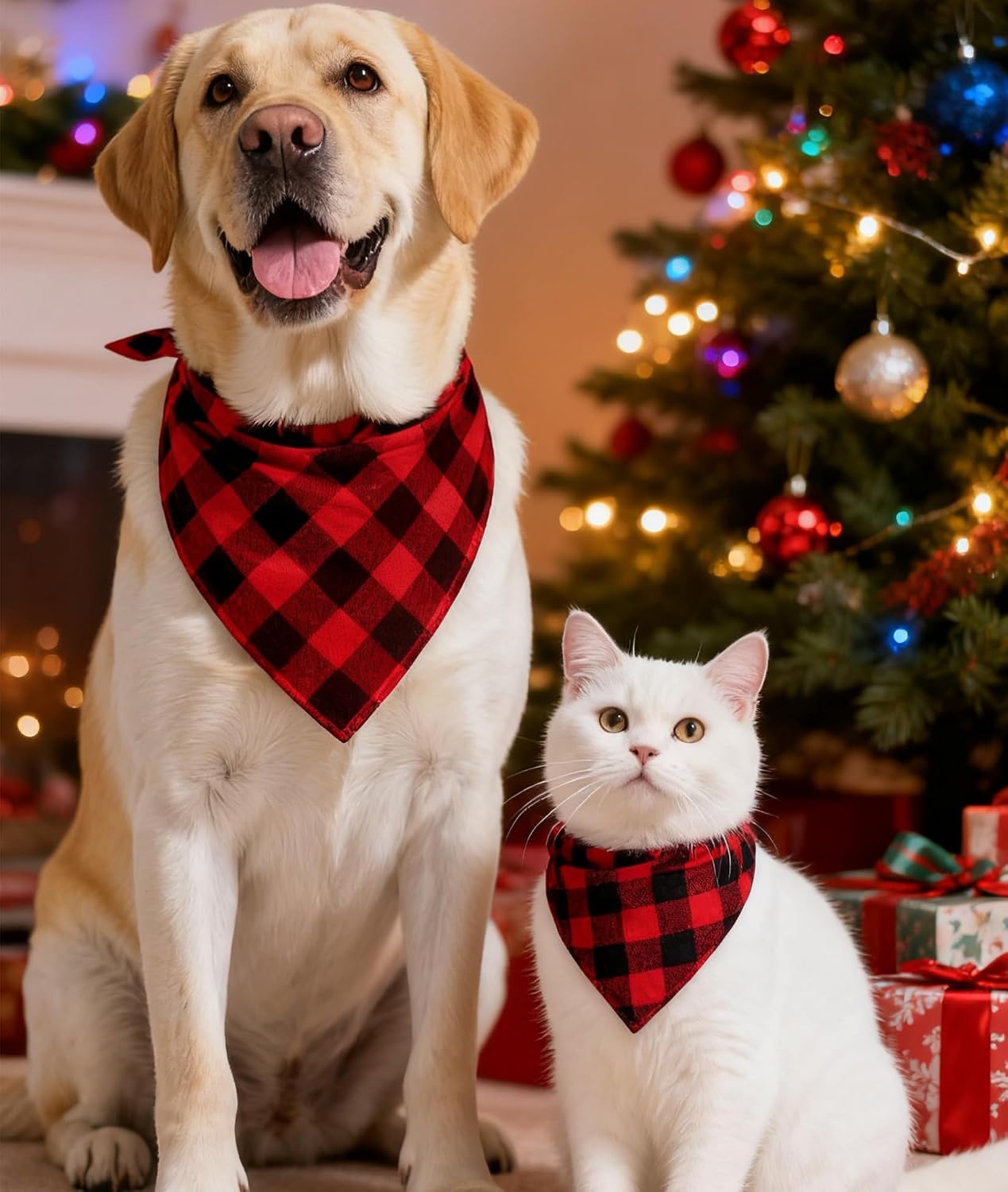 image:imageSWOMOG Matching Family Christmas Pajamas Set Modal Long Sleeve ButtonDown Sleepwear Family Festival Party Xmas PJs SetsRed With Black Grid