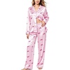 Sweet Pink Bow Striped