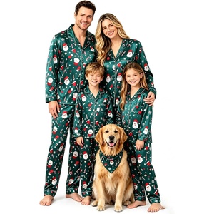 SWOMOG Pajamas Sets for Kids Silk Long Sleeve Sleepwear Soft Button Down Loungewear Pjs Set