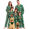 Green Christmas Santa